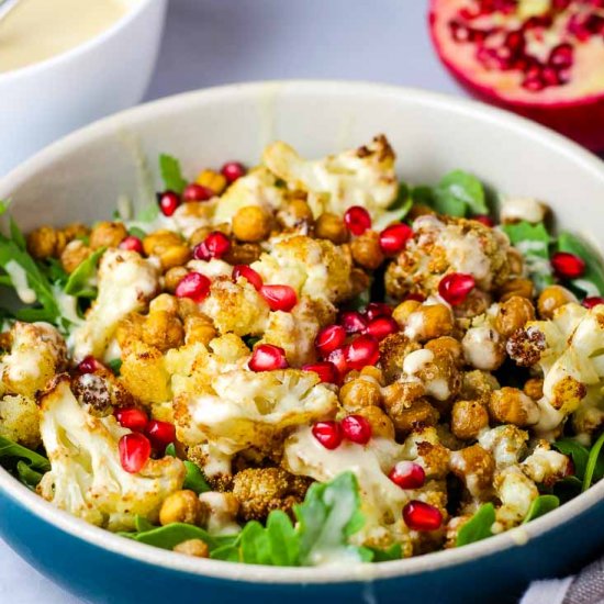 Roasted Cauliflower Salad