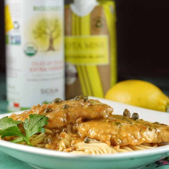 Faux Veal “Pork” Piccata