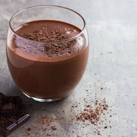 Chocolate Almond Milk Smoothie