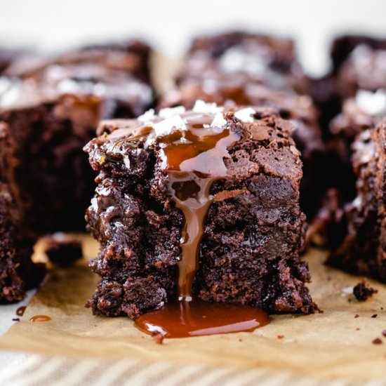 Salted Caramel Brownies