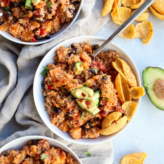 sweet potato & black bean chili