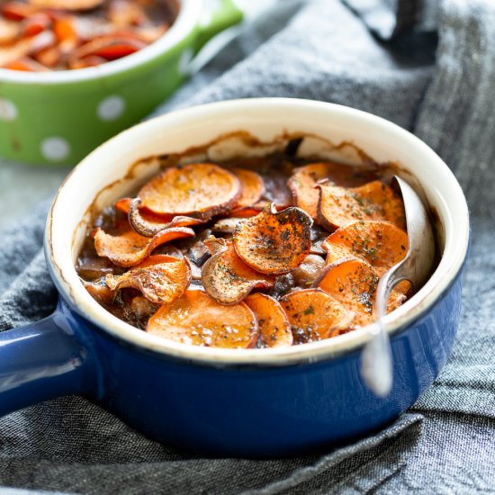 Vegan Mushroom Pot Pie