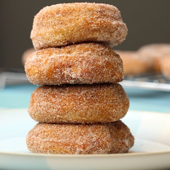 Vegan Gluten-Free Speculaas Donuts