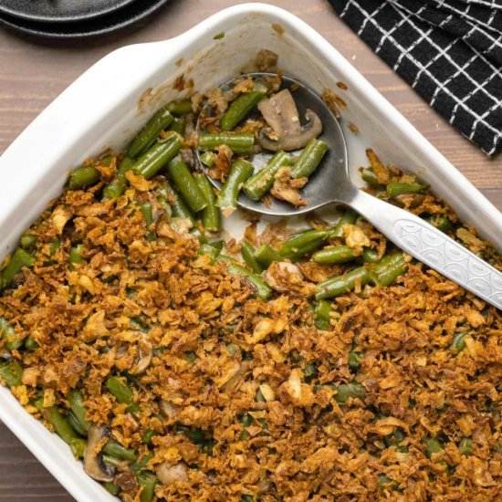 Vegan Green Bean Casserole