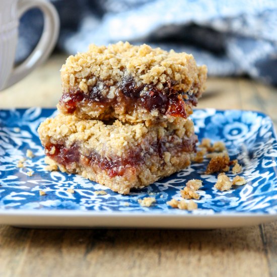 Cranberry Date Squares