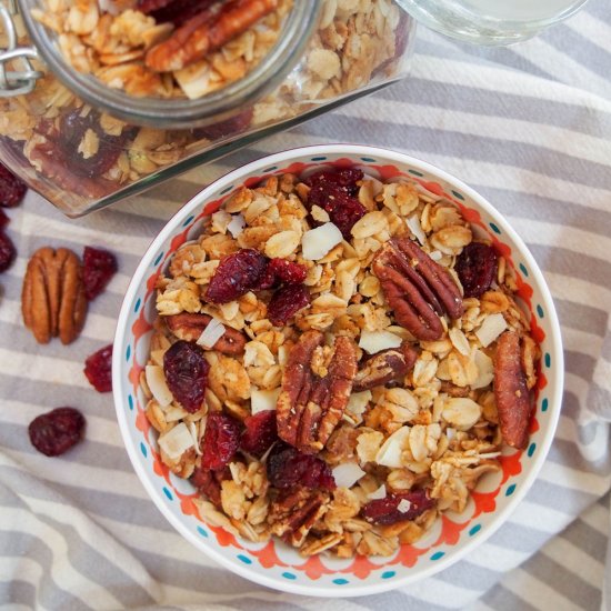 Homemade granola recipe