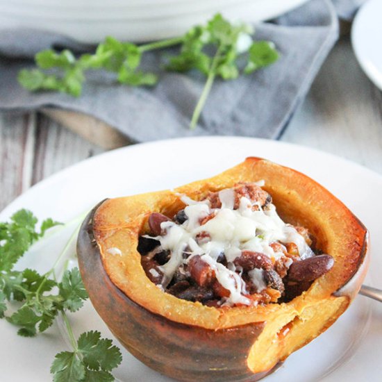 Tex-Mex Stuffed Acorn Squash