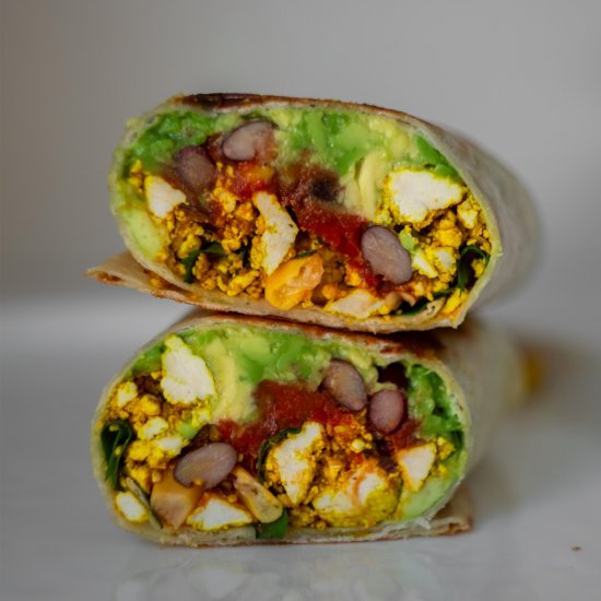 Vegan Breakfast Burritos