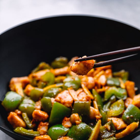 Stir Fry Ginger Chicken