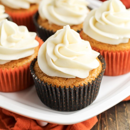 Pumpkin Cupcakes