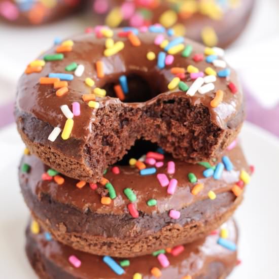 Healthy Chocolate Donuts