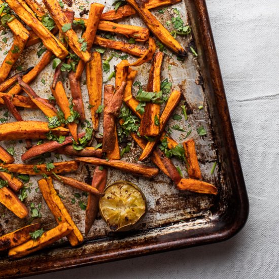 Baked Sweet Potato Fries