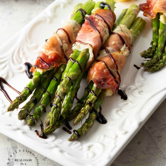 Prosciutto Wrapped Asparagus