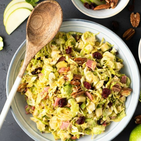 Shaved Brussel Sprout Salad