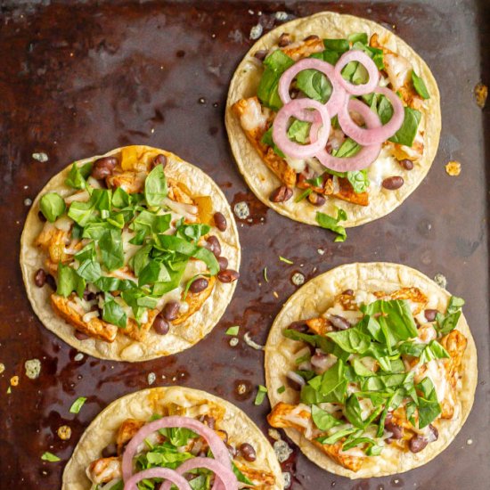 Easy Pork Tostadas