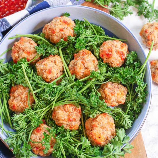 Cream Cheese Sausage Balls