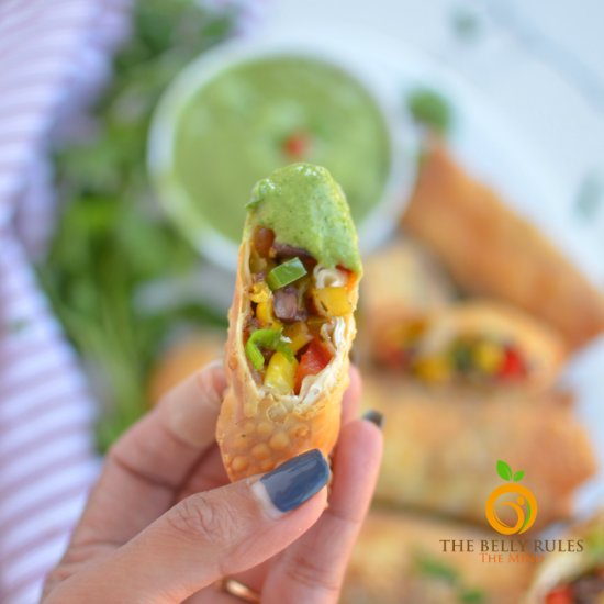 air-fryer SOUTHWEST EGG ROLLS