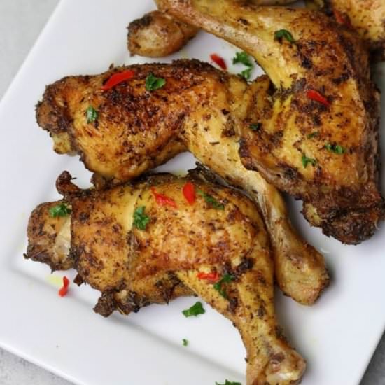 Easy baked chicken legs