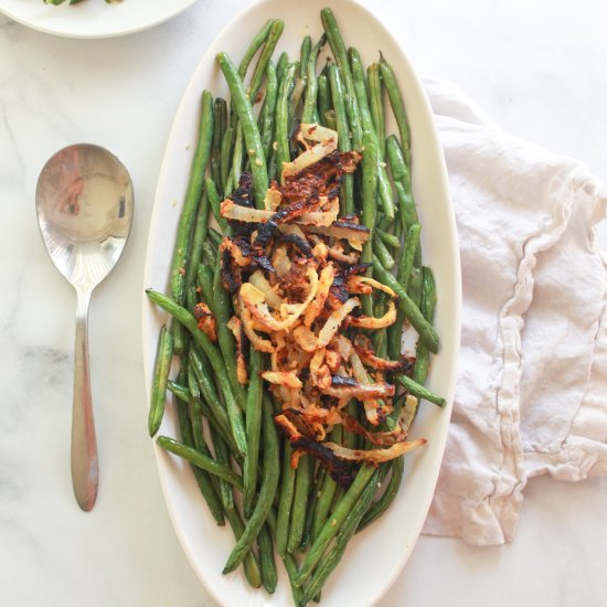 Lemon Garlic Green Beans