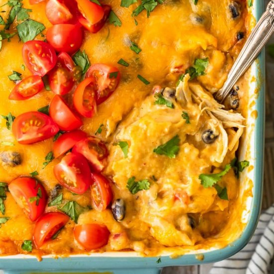 Green Chile Chicken Casserole