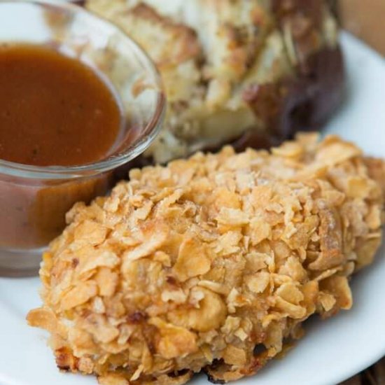 Corn Flakes Baked Chicken