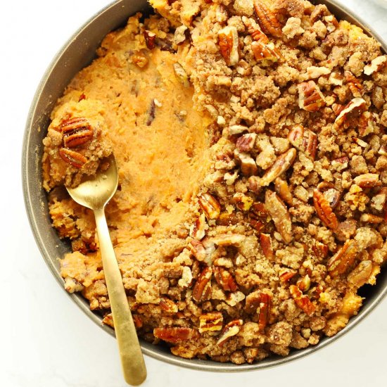 Slow Cooker Sweet Potato Casserole