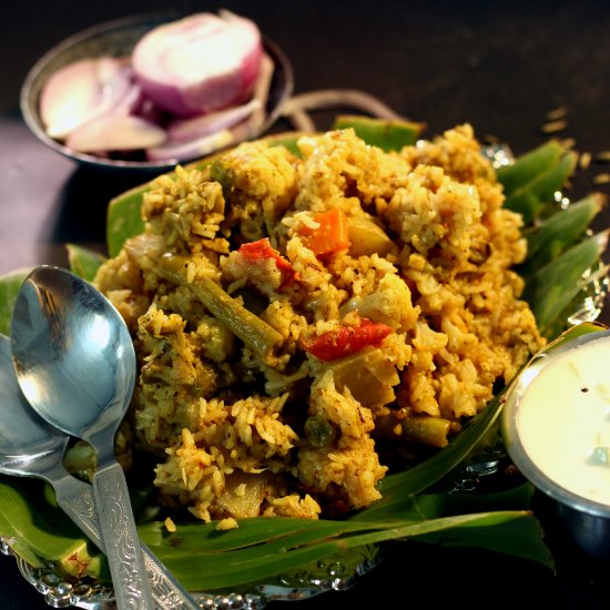 Dindigul Thalappakku Veg Biryani