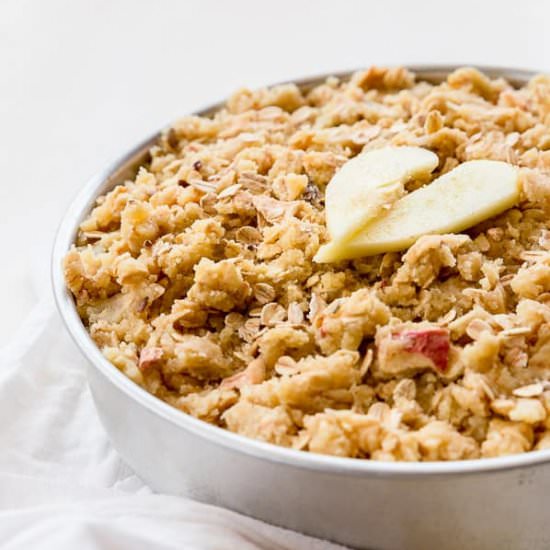 Apple Crumble with Muesli