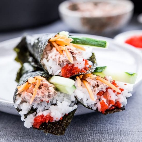 Temaki Sushi–Easy Hand-Rolled Sushi