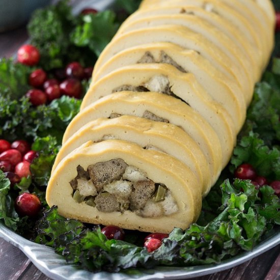 Vegan Holiday Roast Roll