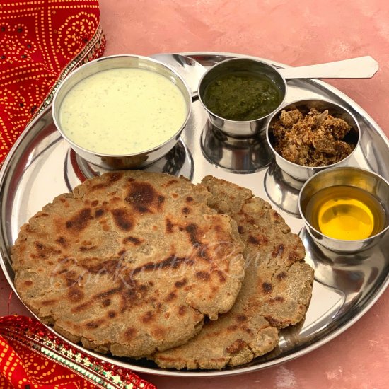 Stuffed Bajra Paratha