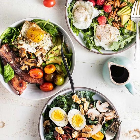 Keto Breakfast Salads