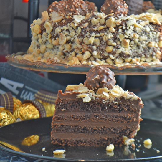 Ferrero Rocher Cake