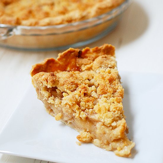 Dutch apple pie