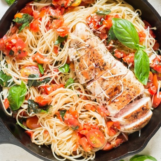 Bruschetta Chicken Pasta