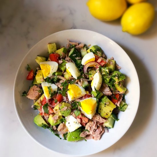 Tuna Avocado Egg Salad