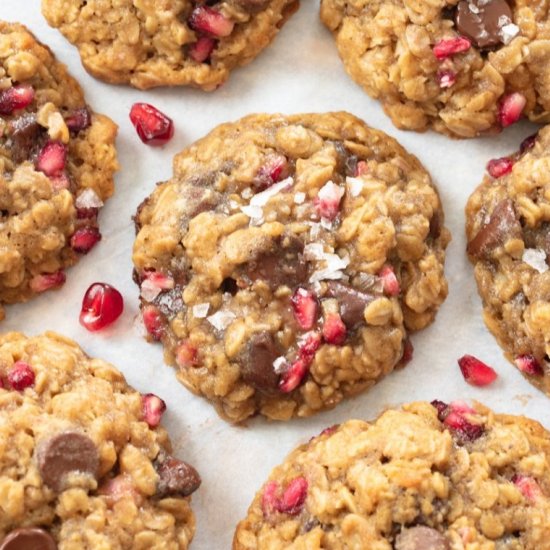 Oatmeal Pomegranate ChocChip Cookie