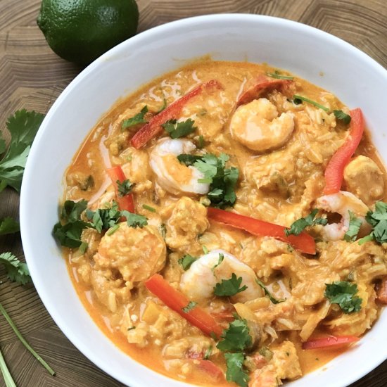 Coconut Curry Shrimp