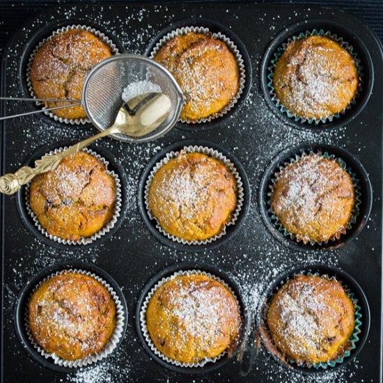 Chocolate Chip Pumpkin Muffins