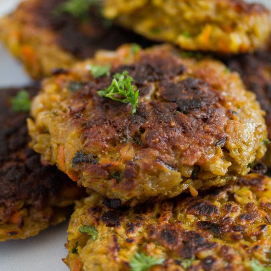 Vegetarian Patties with Oats