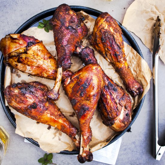 Smoked Turkey Drumsticks