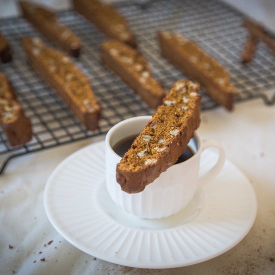 Pumpkin Biscotti with Pecans