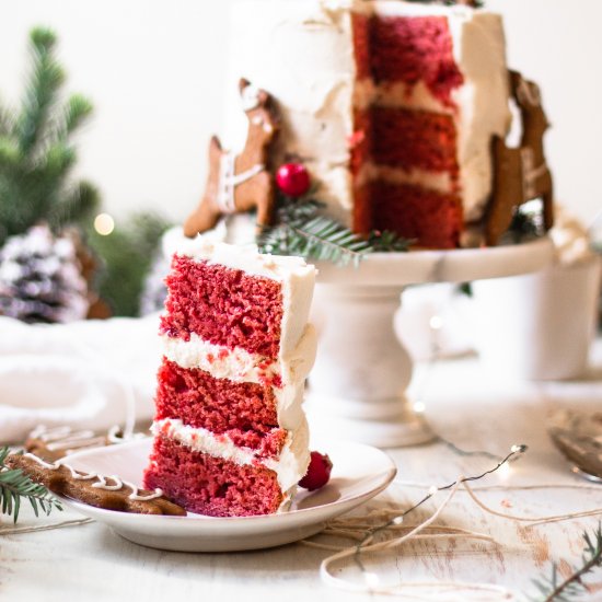 Vegan Red Velvet Cake