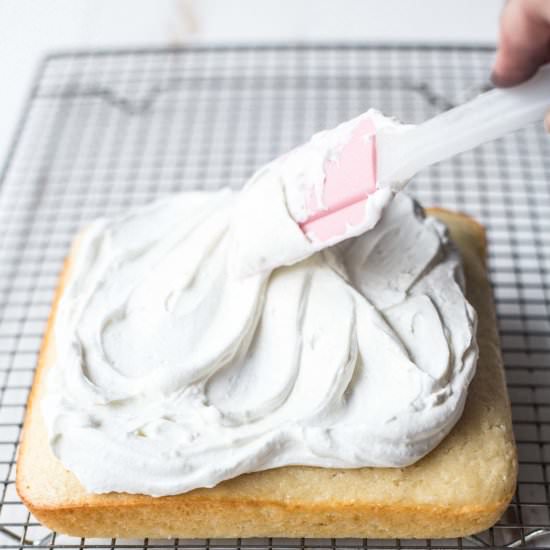 Light and Fluffy Vanilla Frosting