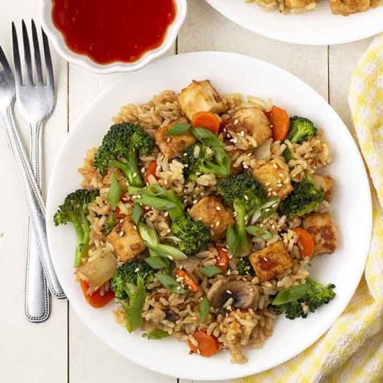 Vegan Veggie Fried Rice