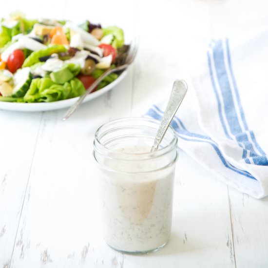 Creamy Vegan Dill Dressing