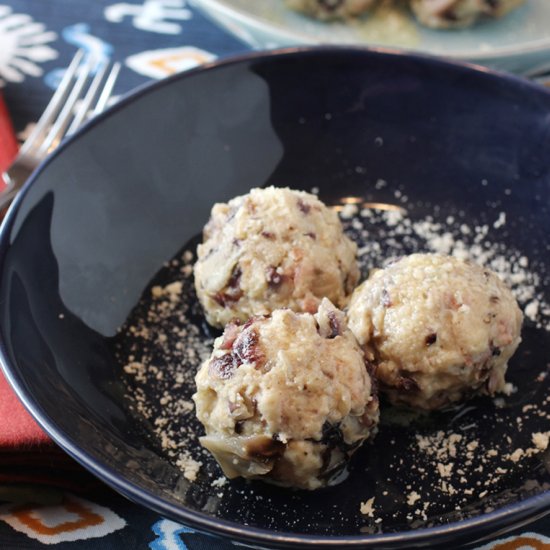 Radicchio Dumplings