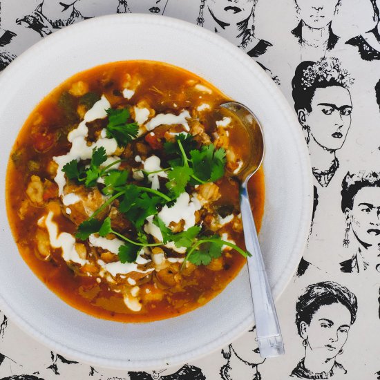 Mexican Posole Soup