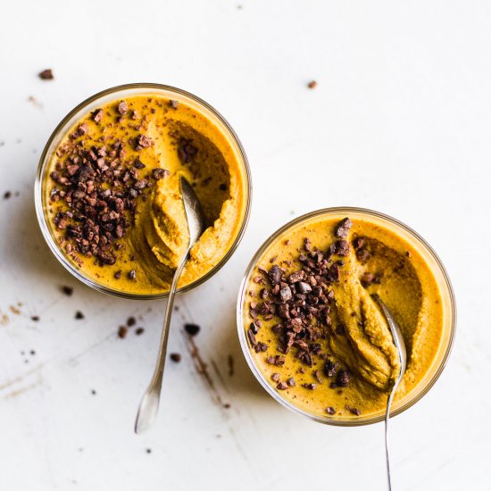 Vegan Pumpkin Pie Pudding