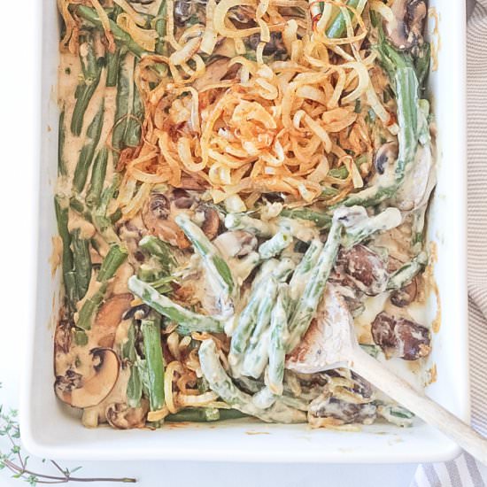 Keto Green Bean Casserole